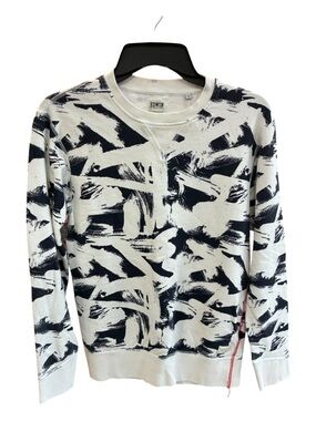 Edwin Heavyweight Classic Sweatshirt Overprint AOP abstract brushstroke Sz S